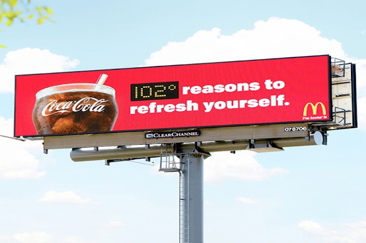 CocaCola billboard